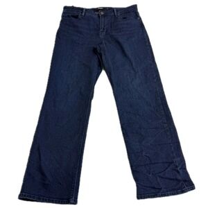 Hudson Jeans Womens Size 10 Blue Straight Leg Dark Wash Denim